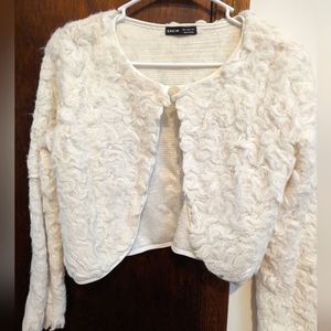 Faux Fur Cardigan